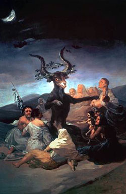 The Witches’ Sabbath (1797-1798) by Francisco de Goya