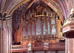 XVI century organ, Cathedral of Lavaur, France XVI century organ, Cathedral of Lavaur, France