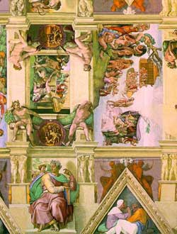 Sistine's Chapel (detail)