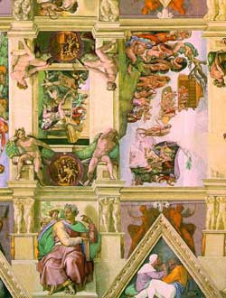 Sistine's Chapel (detail) Sistine's Chapel (detail)