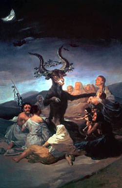 The Witches’ Sabbath (1797-1798) by Francisco de Goya The Witches’ Sabbath (1797-1798) by Francisco de Goya
